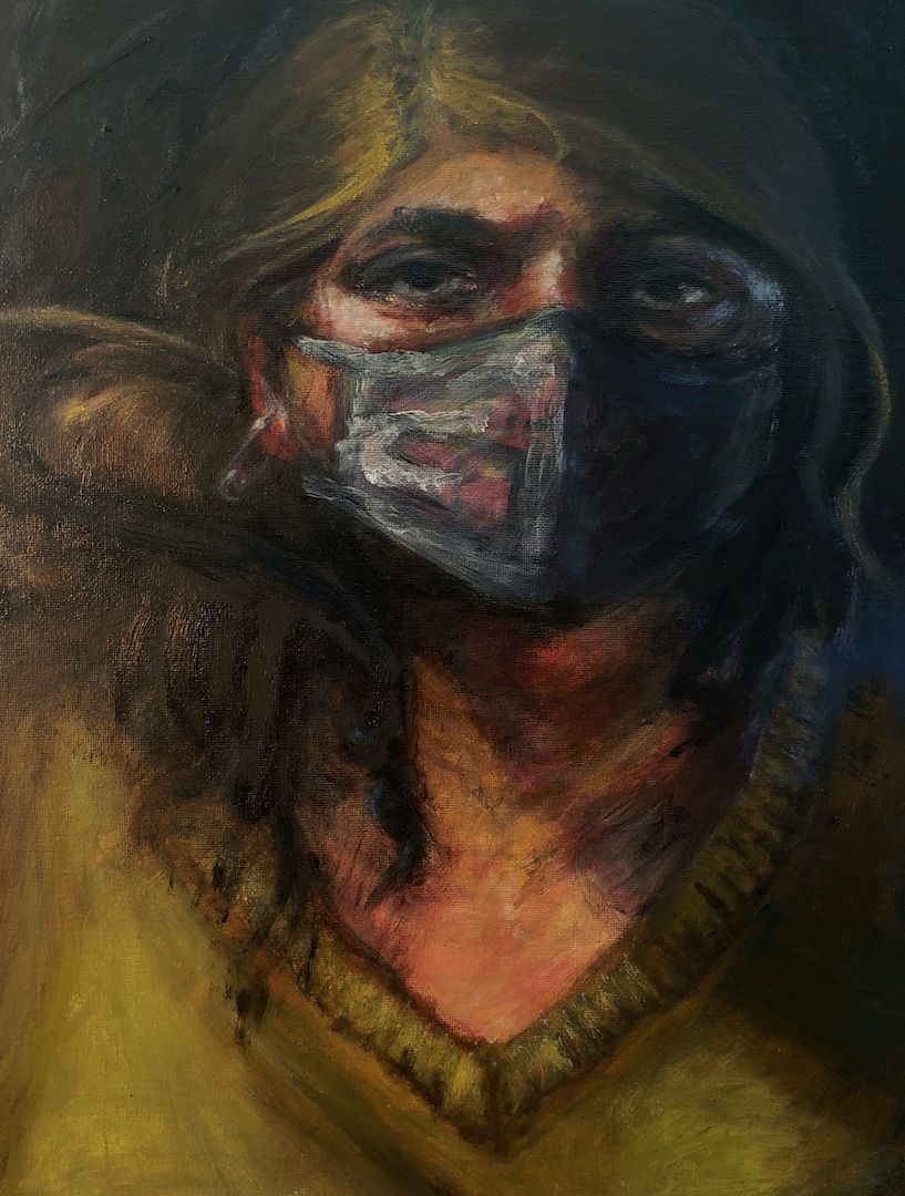 Pruitt, Brianna / Self Portrait / oil on canvas / 2021