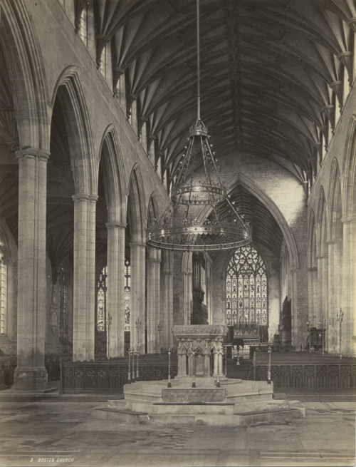 Interior of Boston Church