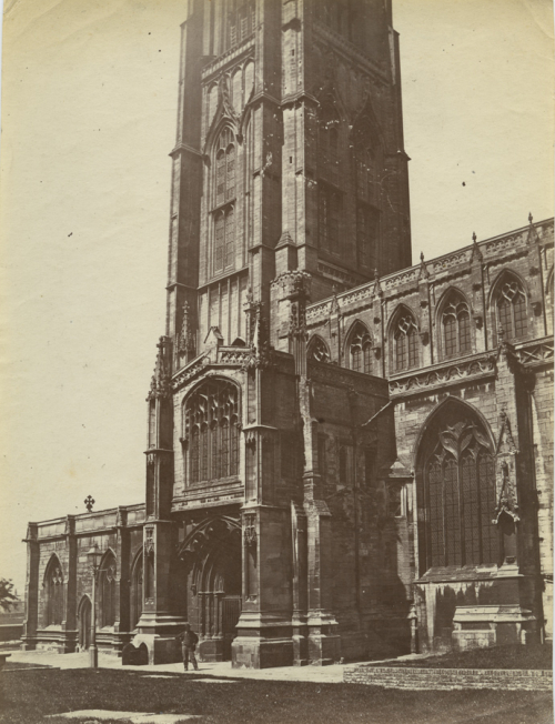 Upper left on back: Boston Church Tower