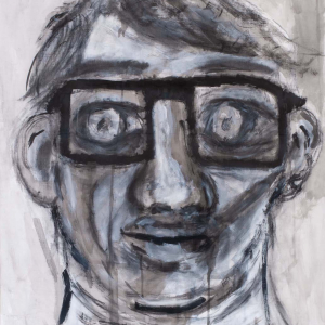 face wearing glasses